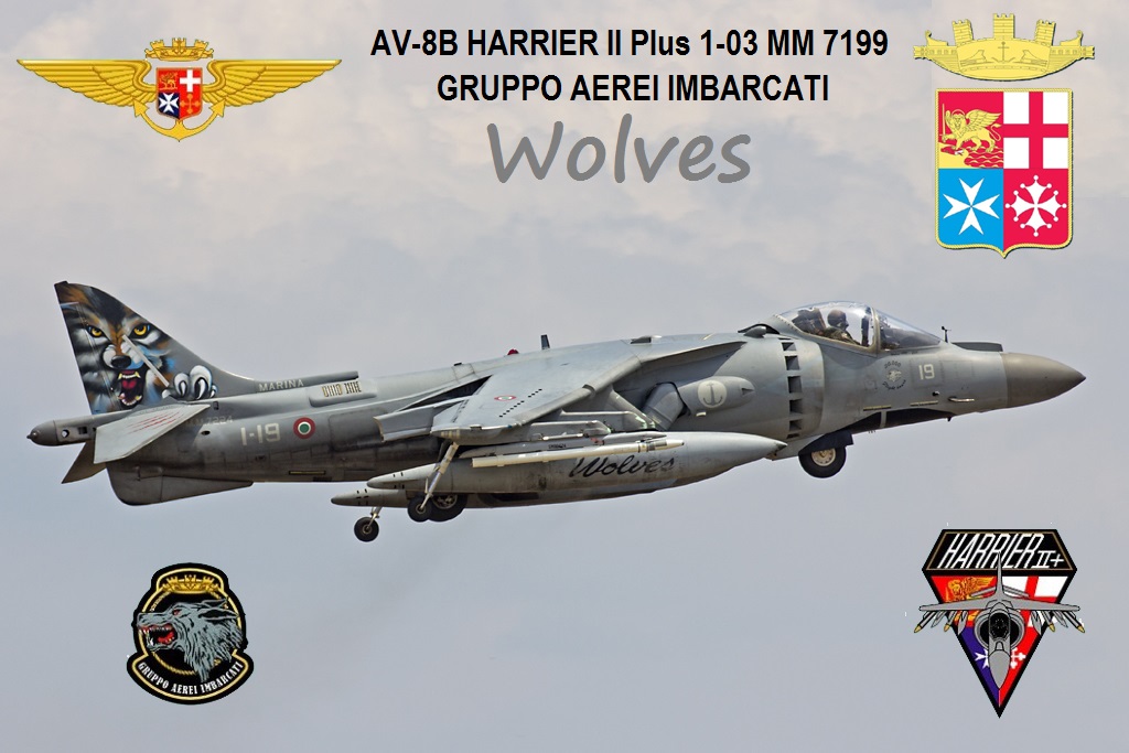 Самолёт вертикального взлёта Harrier 2 AV-8B